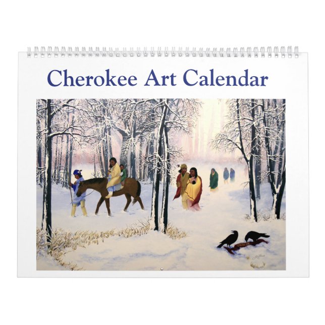 Calendario de arte cheroqui (Tapa)