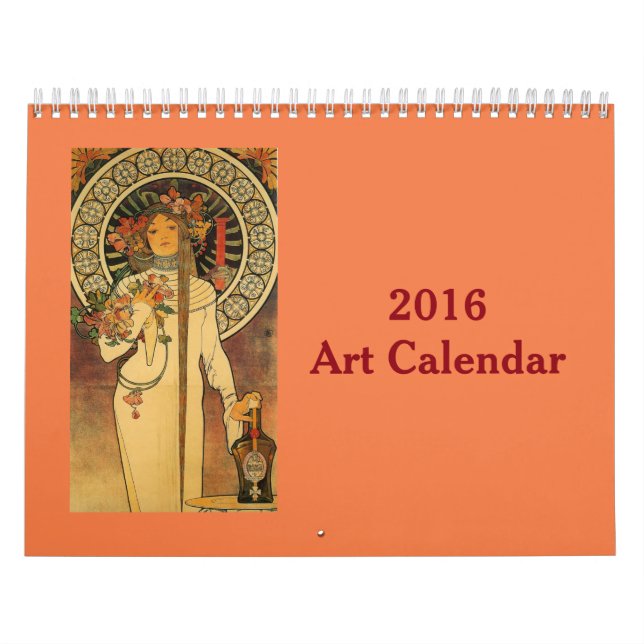 Calendario de Arte de 2016 (Tapa)