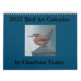 Calendario de Arte de Aves 2021 de Charlotte Yeale