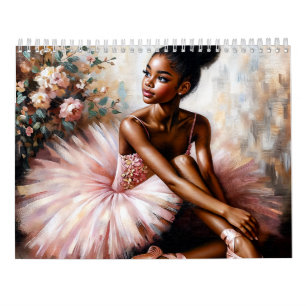 Calendario de Arte de Ballet de Bailarinas Negras