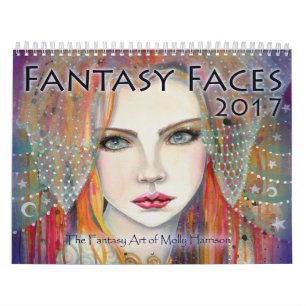 Calendario de Arte de Caras de Fantasía 2017 Molly