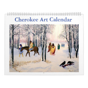 Calendario de arte de Cherokee