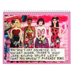 Calendario de arte de Chica incorrecto