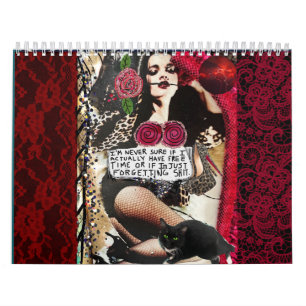 Calendario de arte de chicas incorrectos