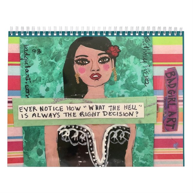 Calendario de arte de chicas incorrectos (Tapa)