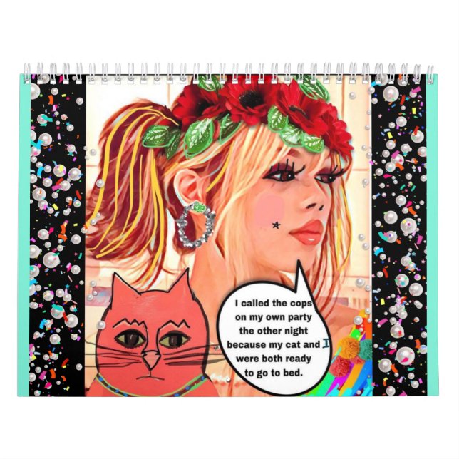 Calendario de arte de chicas incorrectos (Tapa)