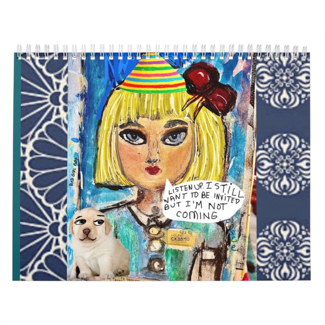 Calendario de arte de chicas incorrectos (Tapa)