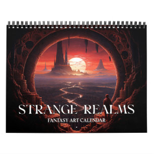 Calendario de Arte de Fantasía 2027 Strange Realms