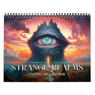 Calendario de Arte de Fantasía 2027 Strange Realms