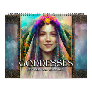 Calendario de Arte de Fantasía de Diosas 2027