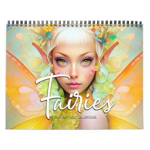 Calendario de Arte de Fantasía de Hadas 2027