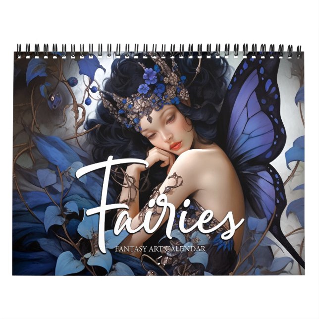 Calendario de arte de fantasía de hadas 2027 2 (Tapa)