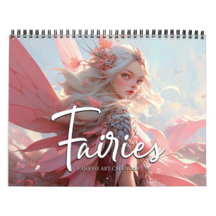 Calendario de arte de fantasía de hadas 7 2027