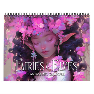 Calendario de arte de fantasía de hadas y elfos 20