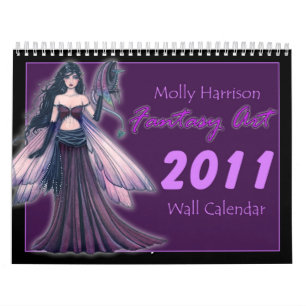 Calendario de Arte de Fantasía de Molly Harrison 2