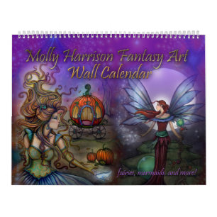 Calendario de Arte de Fantasía por Molly Harrison