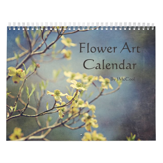 Calendario de arte de flores (Tapa)