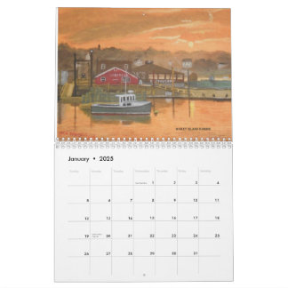Calendario de arte de Jack Mckenzie 2025