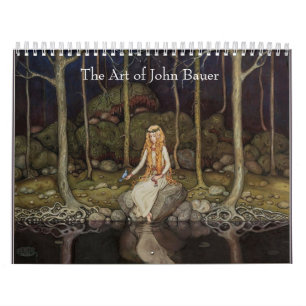 Calendario de arte de John Bauer