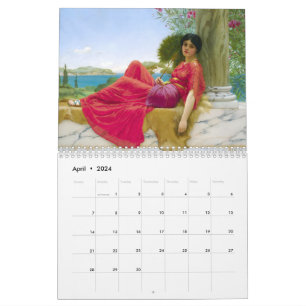 Calendario de arte de John William Godward