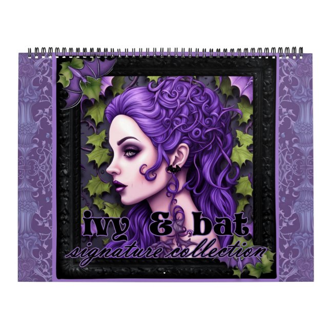 Calendario de arte de la colección de firmas Ivy a (Tapa)