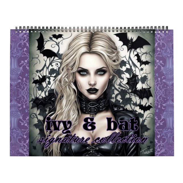 Calendario de arte de la colección de firmas Ivy a (Tapa)