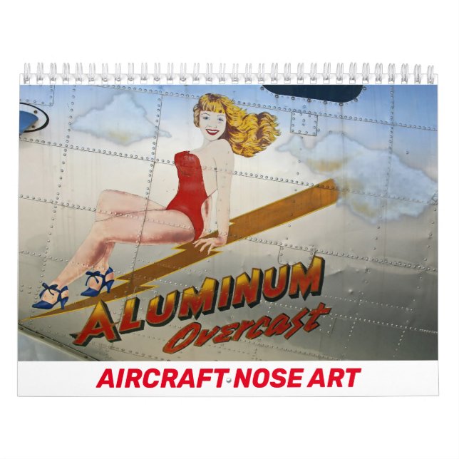 Calendario de arte de la nariz de la aeronave (Tapa)