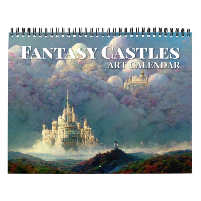 Calendario de Arte de los Castillos de Fantasía 20 (Tapa)