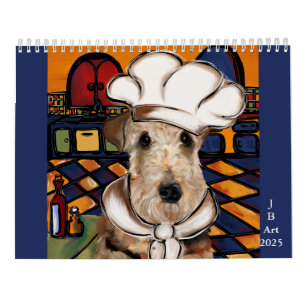 CALENDARIO DE ARTE DE MASCOTAS CHEF