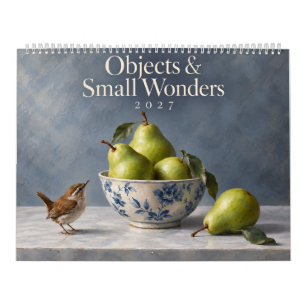 Calendario de Arte de Naturaleza Muerta Objects &