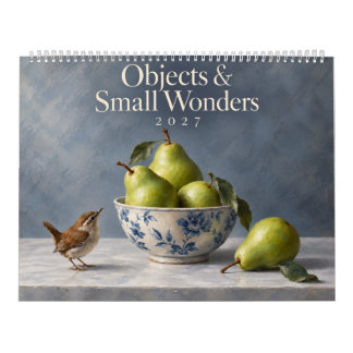 Calendario de Arte de Naturaleza Muerta Objects &