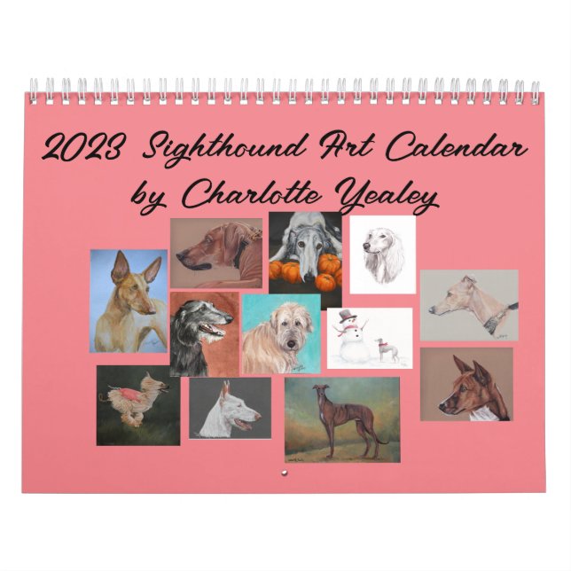 Calendario De Arte De Perros De Siglo De 2023 (Tapa)