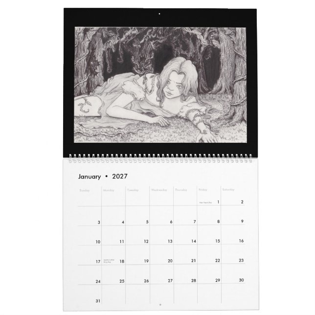 Calendario de Arte de Pinole Valley High School 20 (Jan 2027)