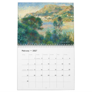 Calendario de Arte de Pinturas Antiguas Famosas 20