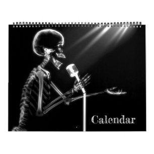 Calendario de arte de rayos X