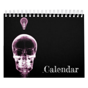 Calendario de arte de rayos X 3 - rosa