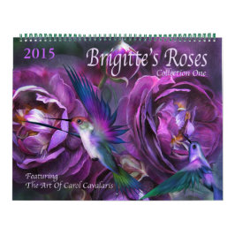 Calendario de arte de Rosas de Brigitte 2015