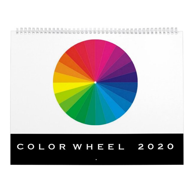 CALENDARIO DE ARTE DE RUEDA DE COLOR 2020 (Tapa)