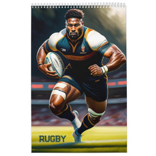 Calendario de arte de Rugby