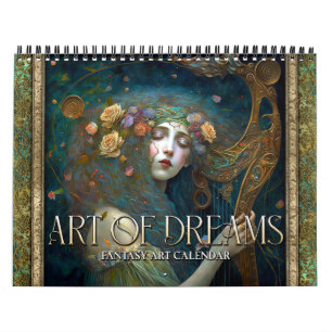 Calendario De Arte De Sueños Fantasía 2026