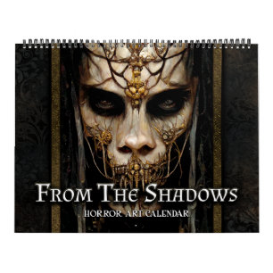 Calendario de arte de terror 2027 From The Shadows