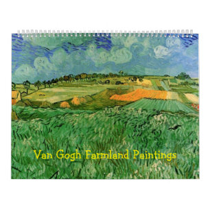 Calendario de Arte de Van Gogh Farmland