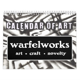 Calendario de arte de Warfelworks para 2025
