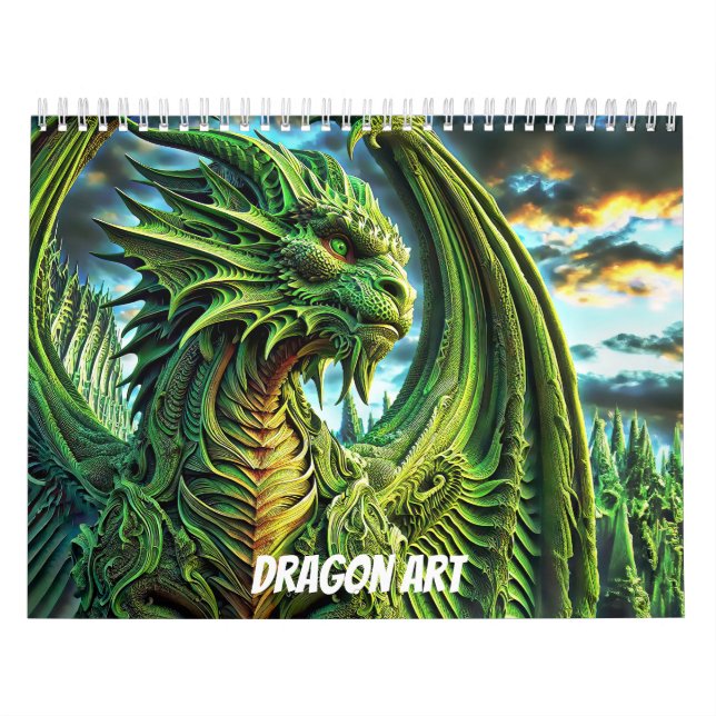 Calendario de Arte Dragón 2026 (Tapa)