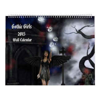 Calendario de Arte Fantasía de Chicas Góticos 2015