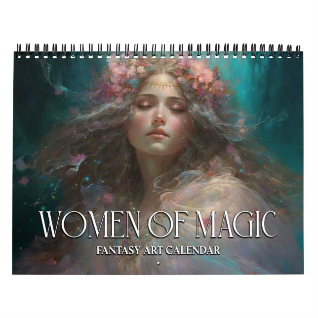 Calendario de Arte Fantástico 2027 Mujeres de Magi (Tapa)