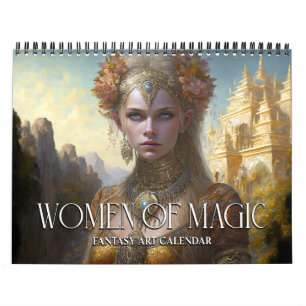 Calendario de Arte Fantástico 2027 Mujeres de Magi