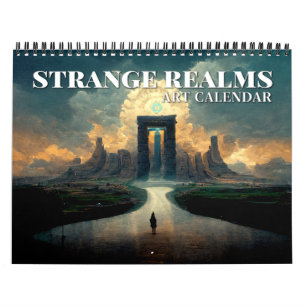 Calendario de Arte Fantástico 2027 Strange Realms