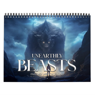Calendario de Arte Fantástico de Bestias Sobrenatu