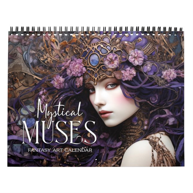 Calendario de Arte Fantástico de Musas Místicas 20 (Tapa)